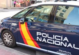 Un coche de la Policía Nacional.