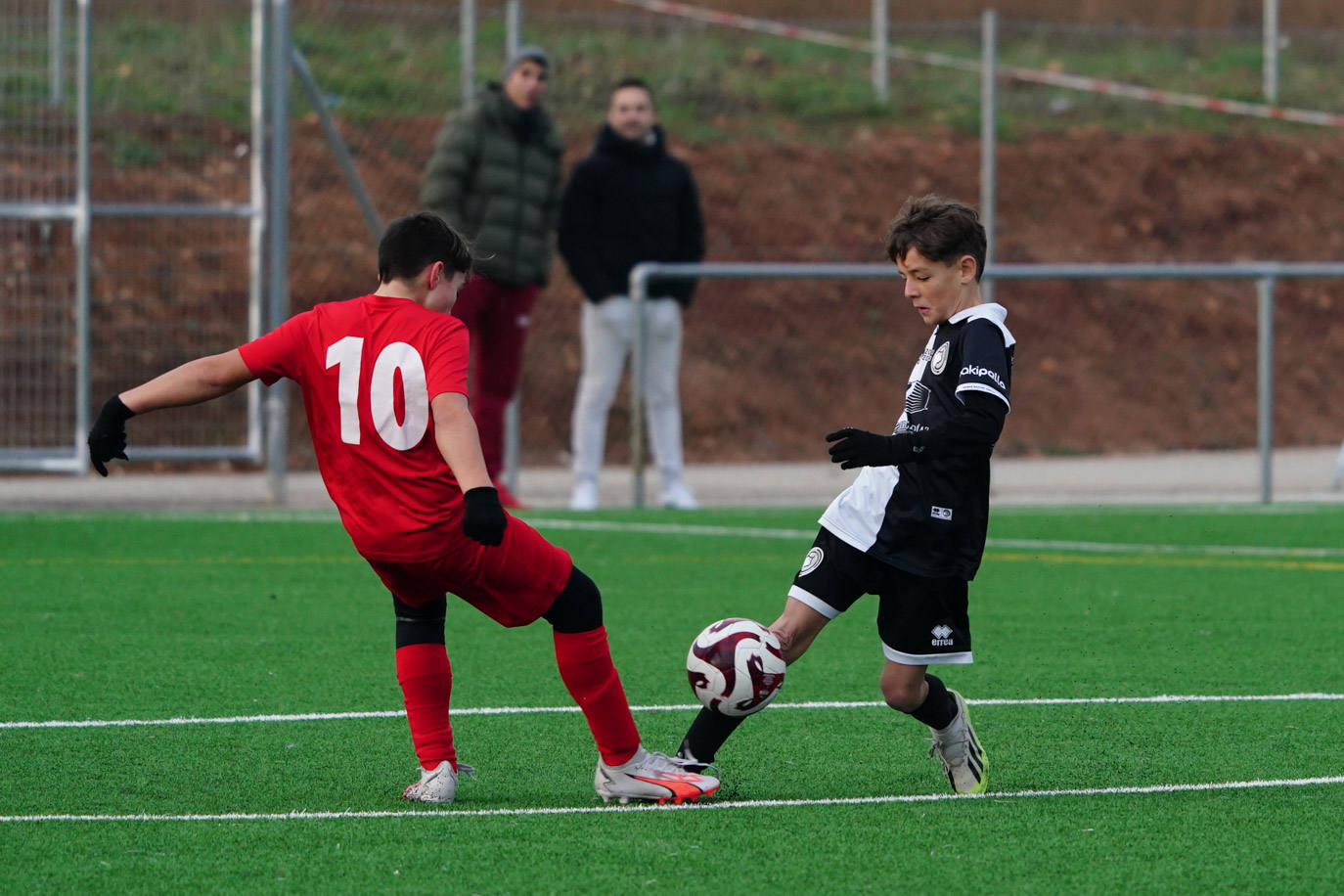 Las mejores imágenes de la jornada 11 del fútbol base en Salamanca