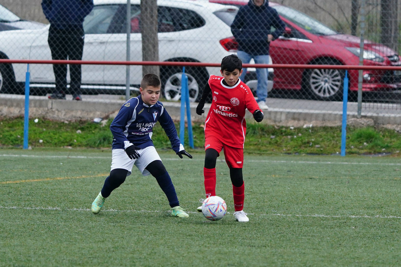 Las mejores imágenes de la jornada 11 del fútbol base en Salamanca