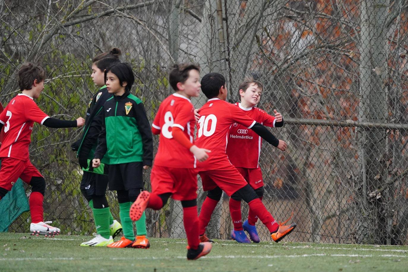 Las mejores imágenes de la jornada 11 del fútbol base en Salamanca