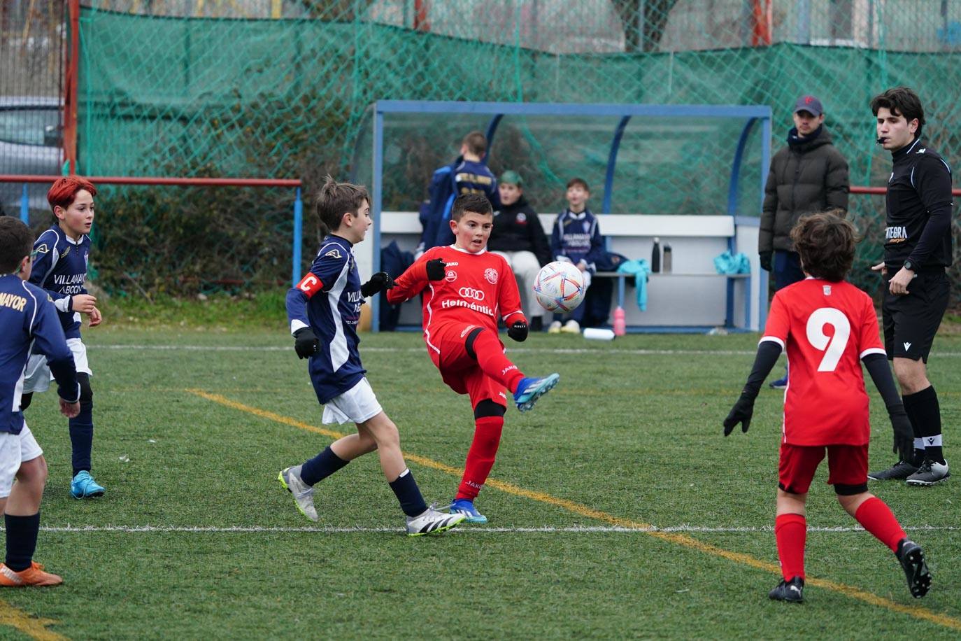 Las mejores imágenes de la jornada 11 del fútbol base en Salamanca