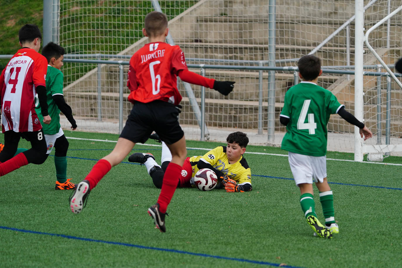 Las mejores imágenes de la jornada 11 del fútbol base en Salamanca