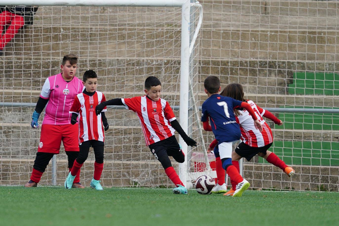 Las mejores imágenes de la jornada 11 del fútbol base en Salamanca