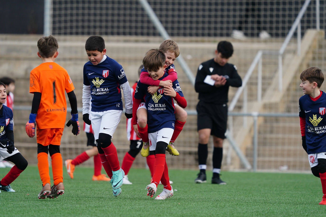 Las mejores imágenes de la jornada 11 del fútbol base en Salamanca