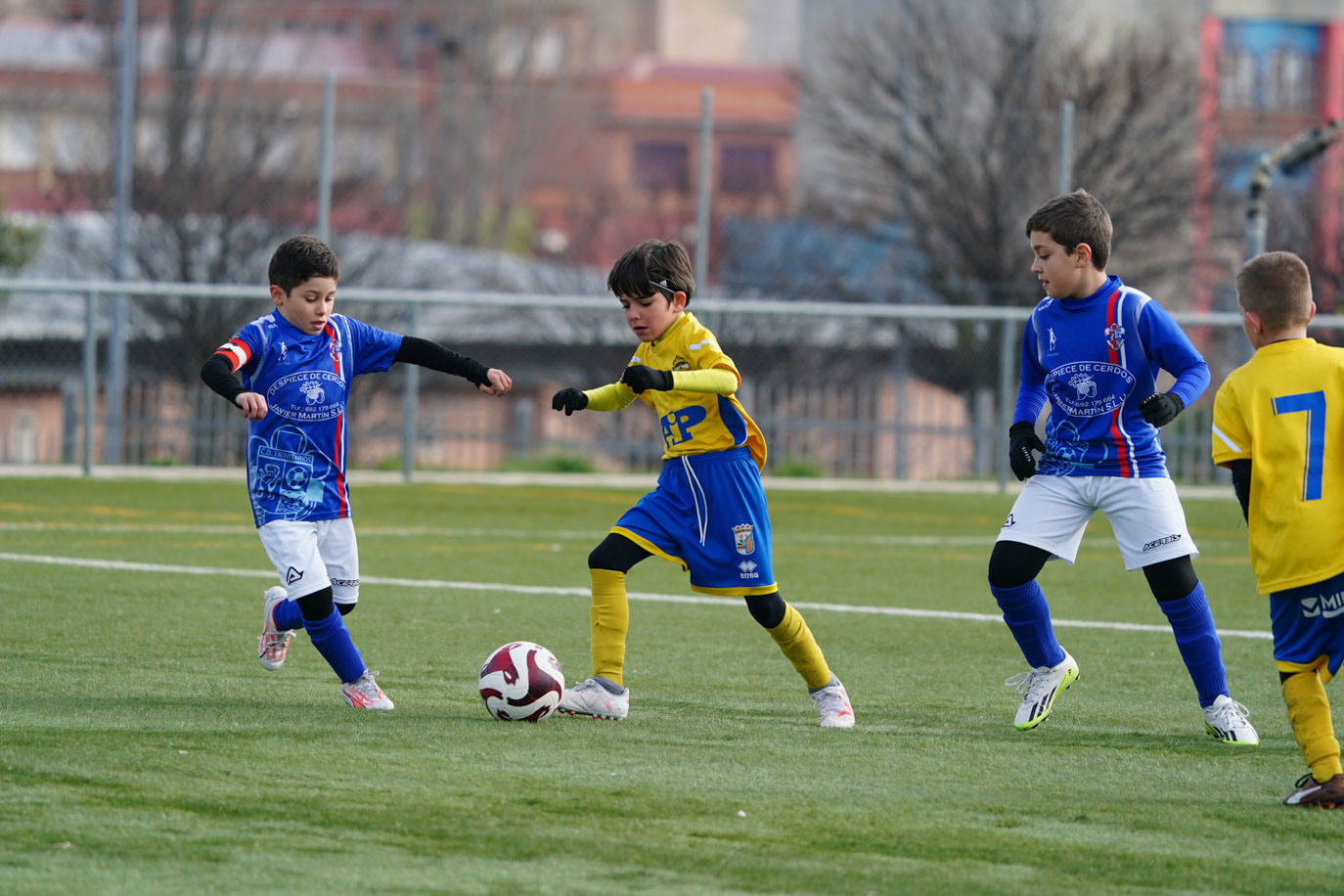 Las mejores imágenes de la jornada 11 del fútbol base en Salamanca