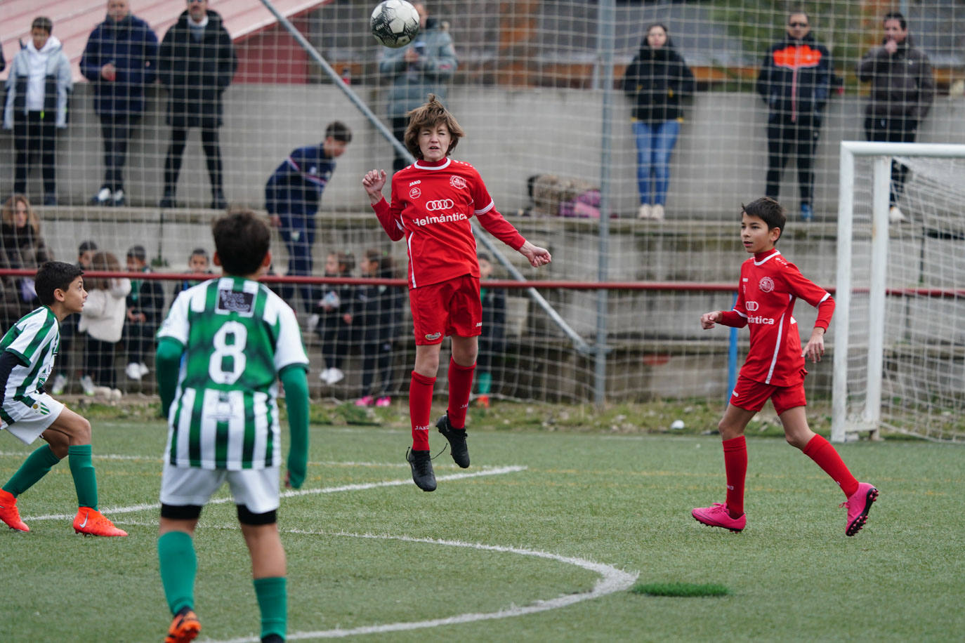 Las mejores imágenes de la jornada 11 del fútbol base en Salamanca