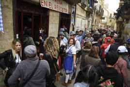 Ambiente en las calles durante el Carnaval de Ciudad Rodrigo.