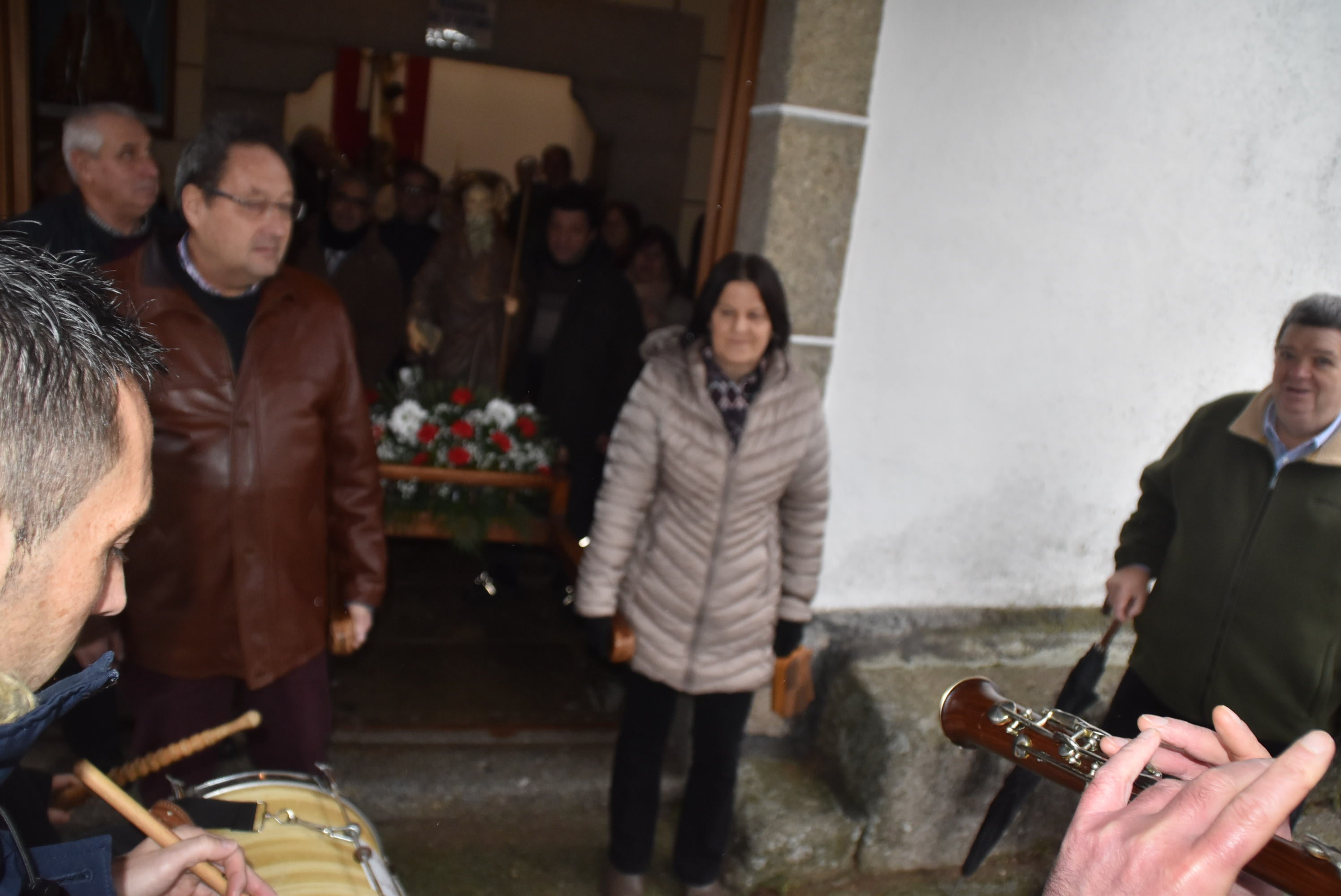 Celebración por San Antón en Fresnedoso, aplazada por la intensa lluvia