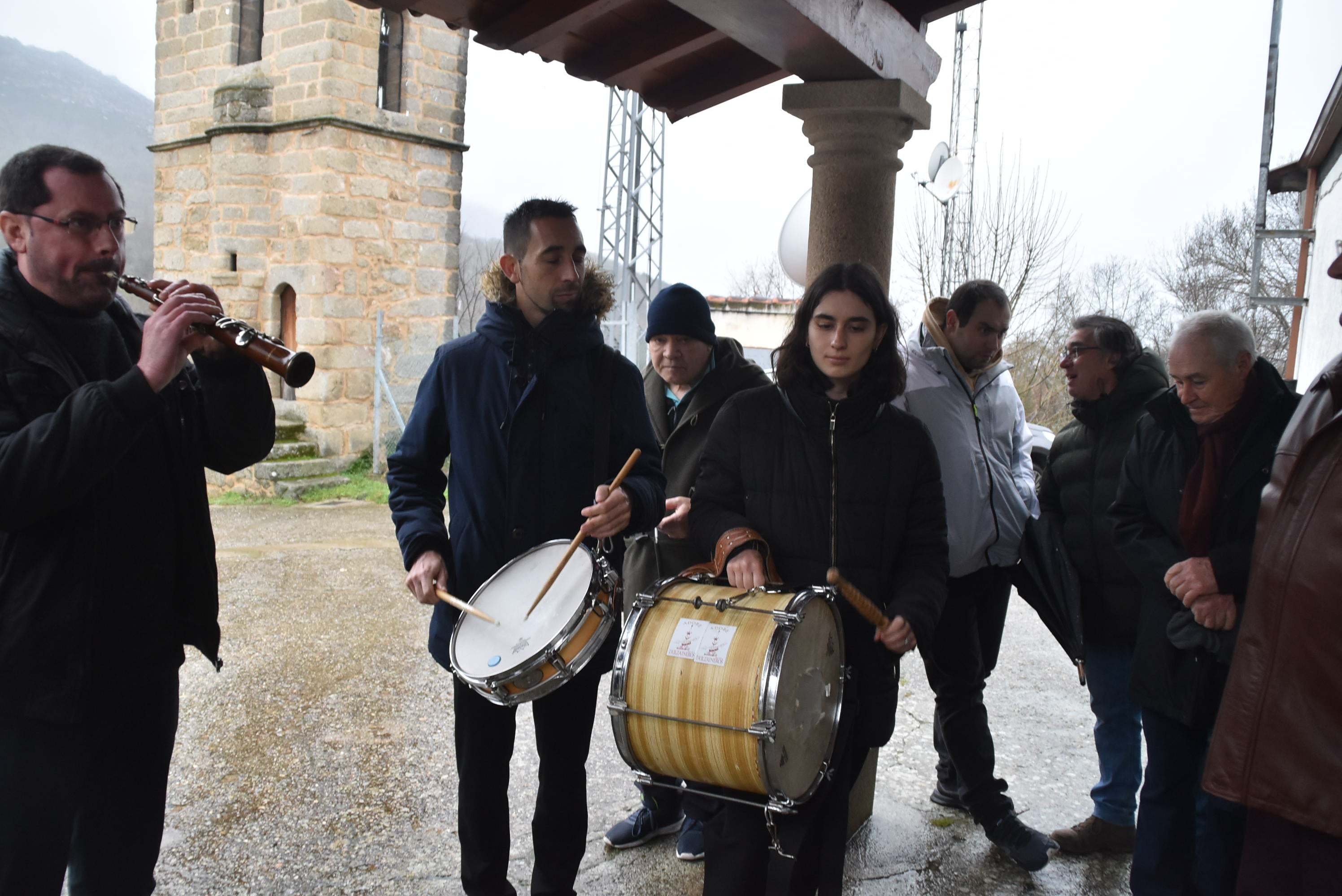 Celebración por San Antón en Fresnedoso, aplazada por la intensa lluvia