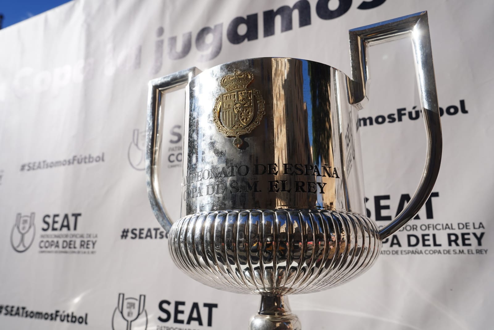 La Copa del Rey, en la Plaza de los Bandos