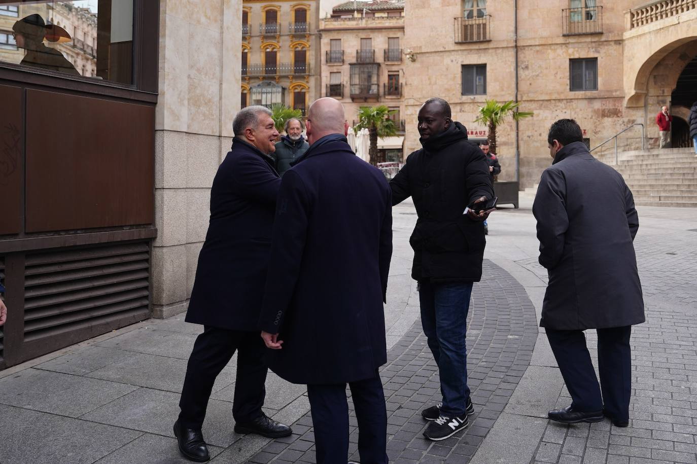 Laporta y Pescador presidieron la comida de directivas