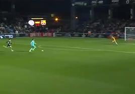 Ferran Torres empató el partido tras un grave error defensivo de Unionistas