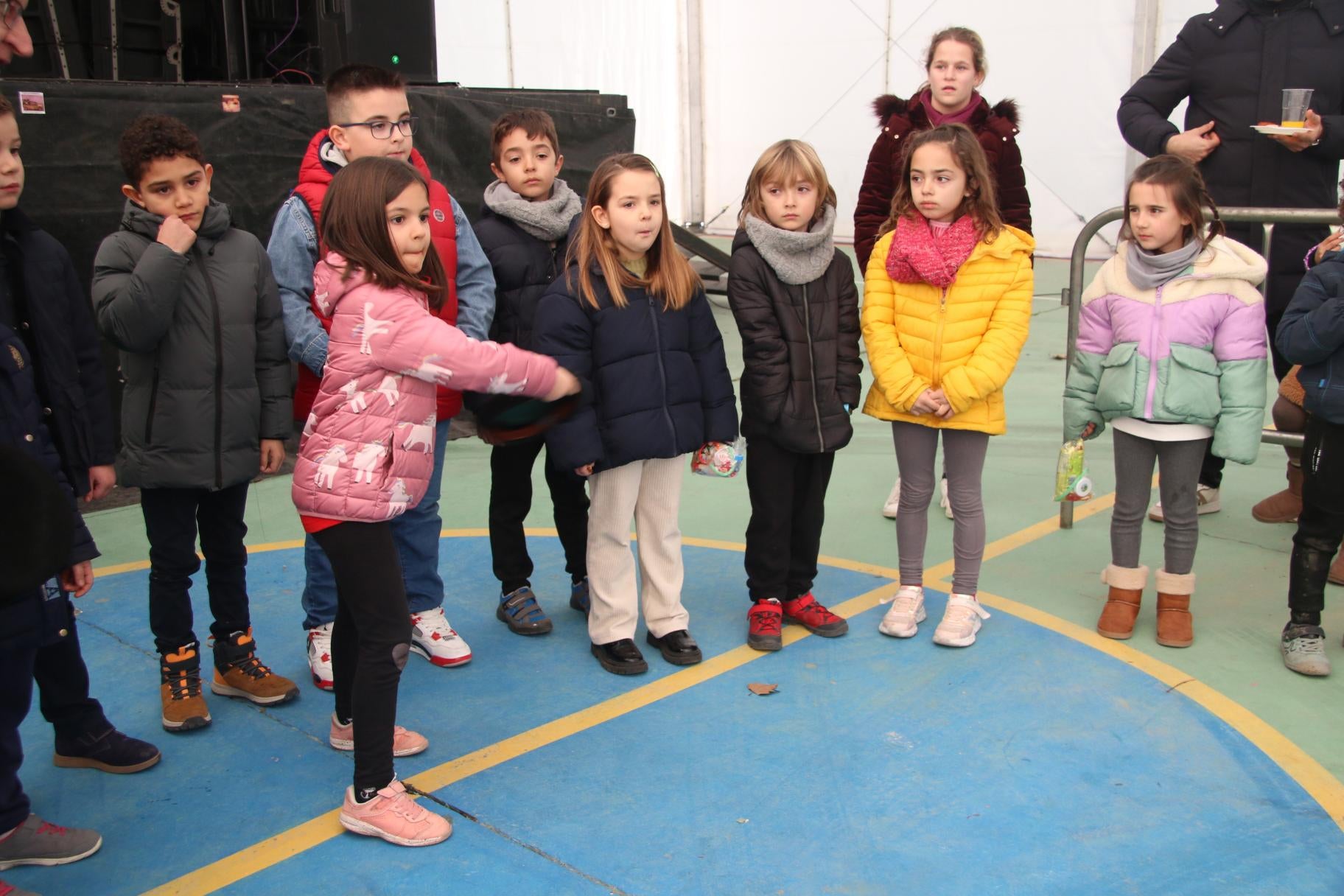 El lanzamiento de boina triunfa en Cabrerizos