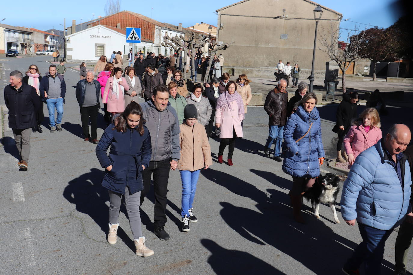 Peromingo no falta a su cita con la fiesta de San Antón