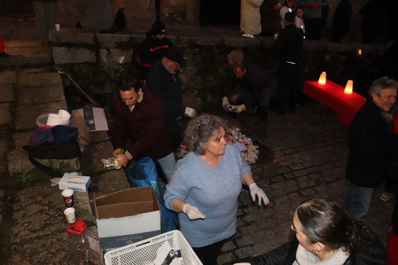 Candelario celebra el día del chorizo con una animada tarde en el Solano