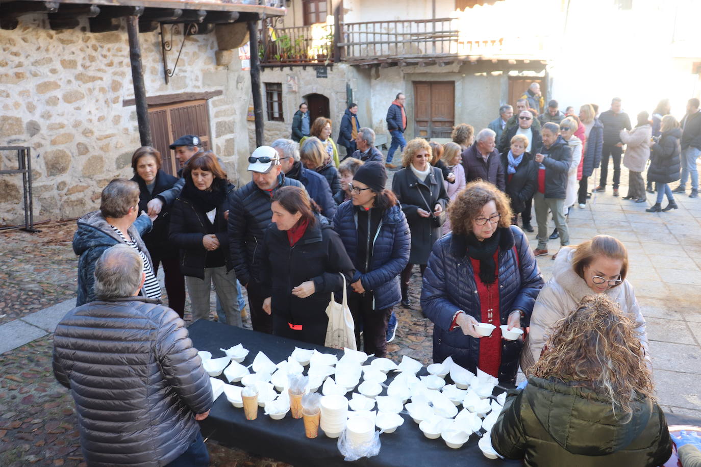 Sabores matanceros para despedir un animado fin de semana en San Esteban de la Sierra