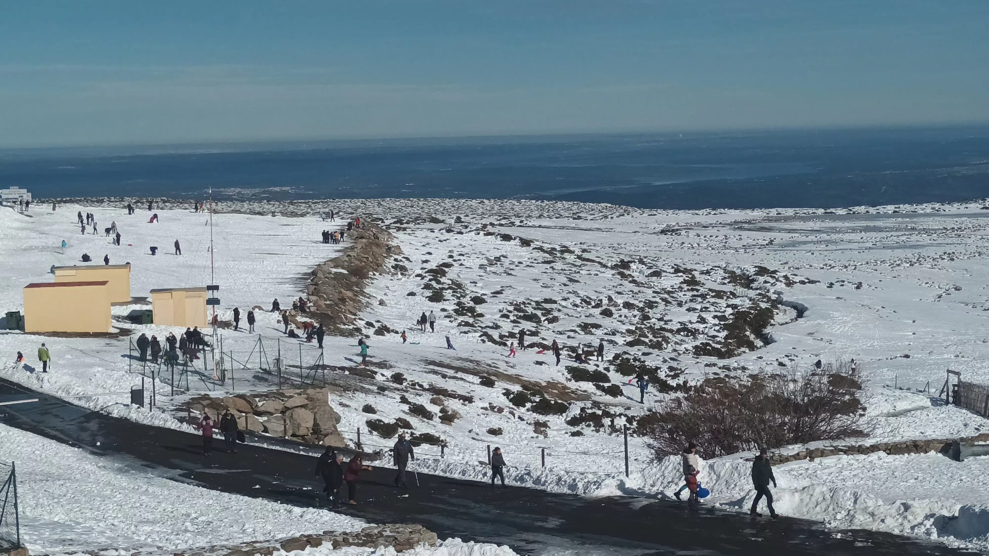 Espléndido fin de semana en La Covatilla a pesar de tener las pistas cerradas