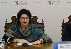 Izaskun Álvarez, profesora titular de Historia de América de la Universidad.