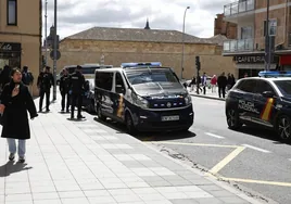 Policía Nacional con motivo de otra intervención en Filiberto Villalobos.