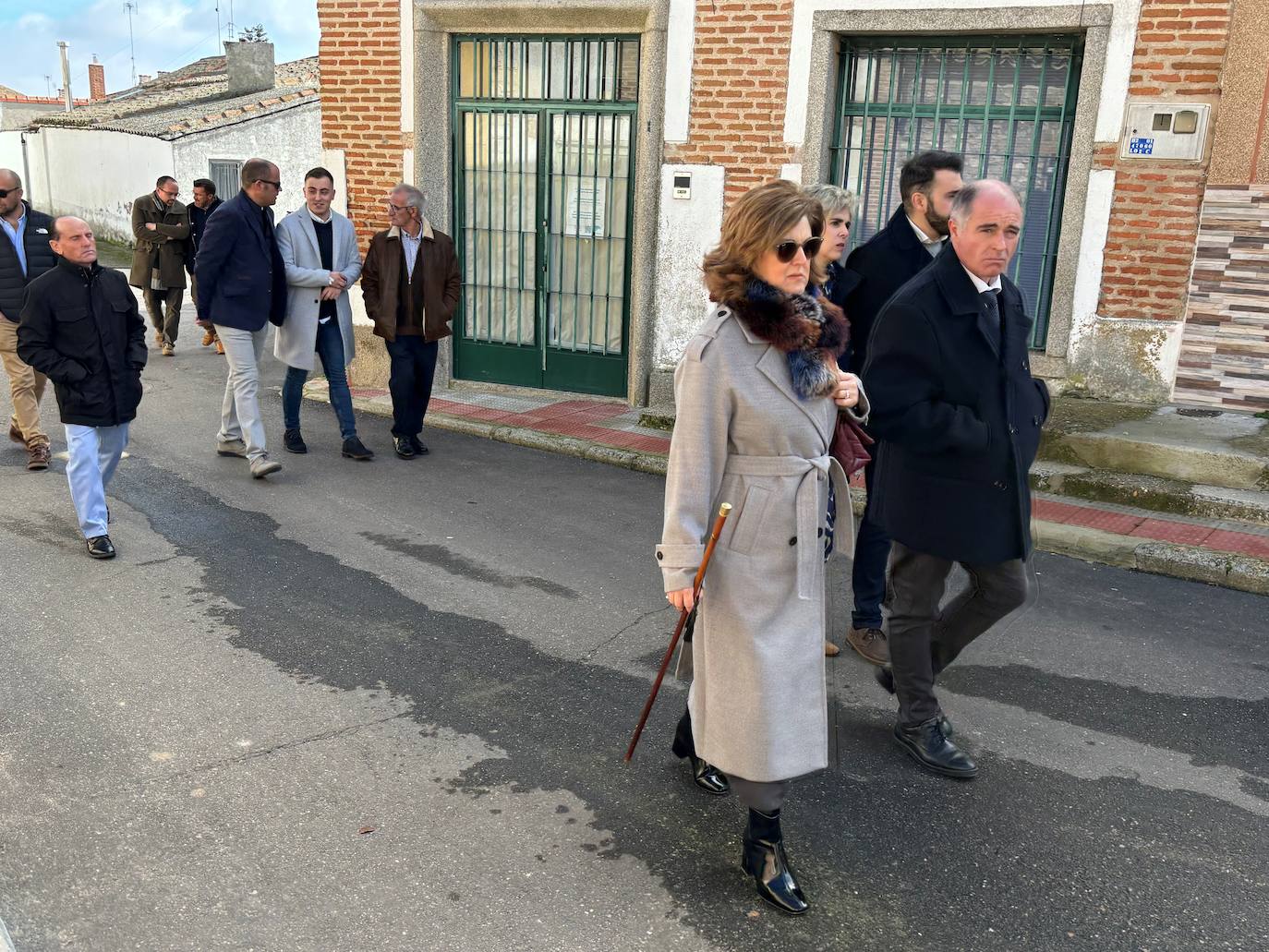 Honores a la Virgen de las Candelas en Palaciosrubios