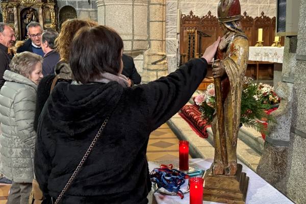 Macotera rinde culto a San Blas