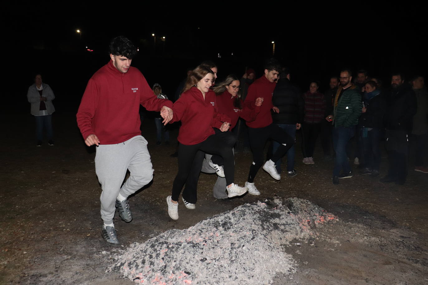 Los quintos también protagonizan las fiestas en Fuentes de Béjar