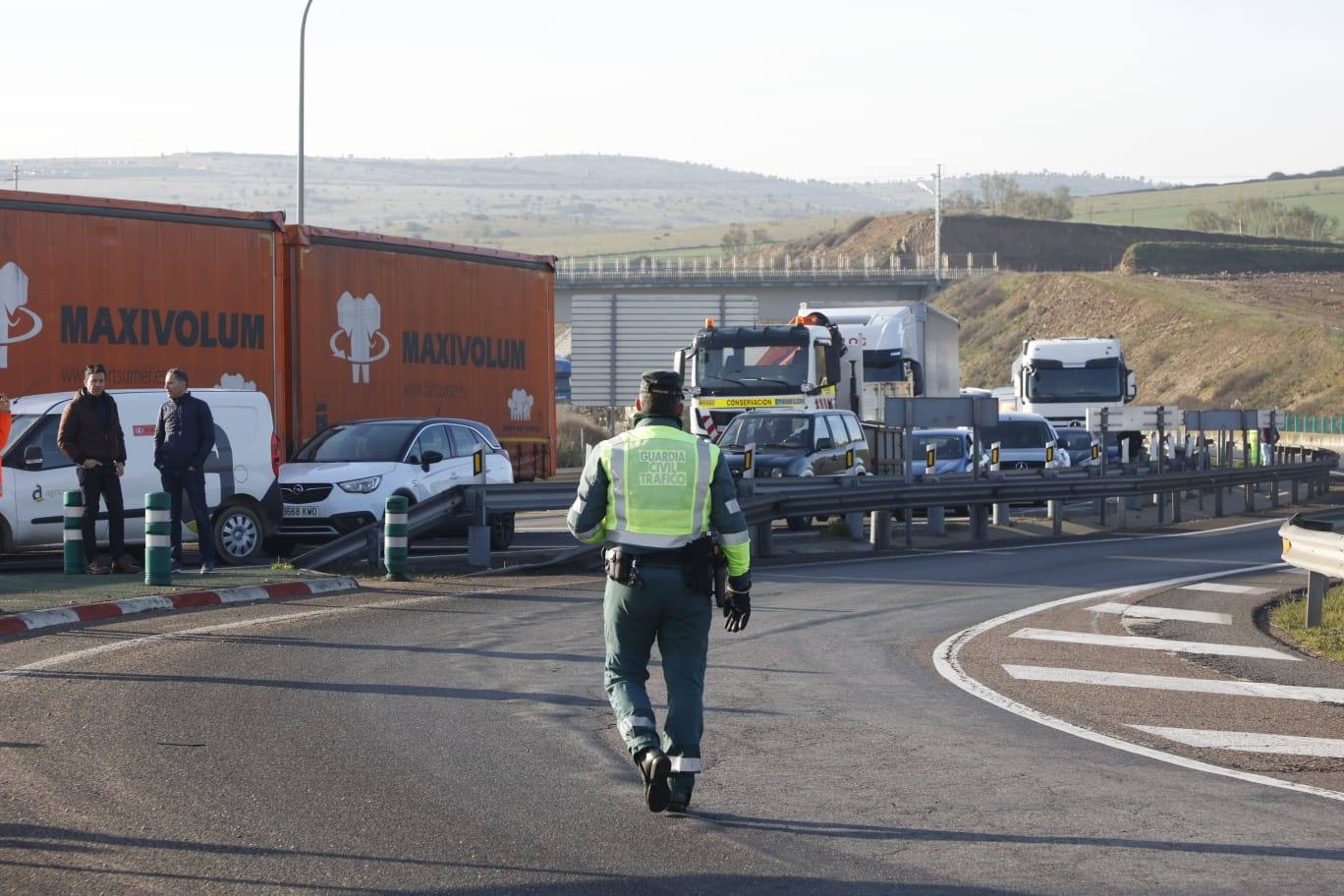 Las protestas de los agricultores y ganaderos por las calles de Salamanca, en imágenes