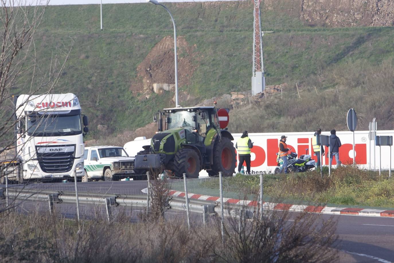 Las protestas de los agricultores y ganaderos por las calles de Salamanca, en imágenes