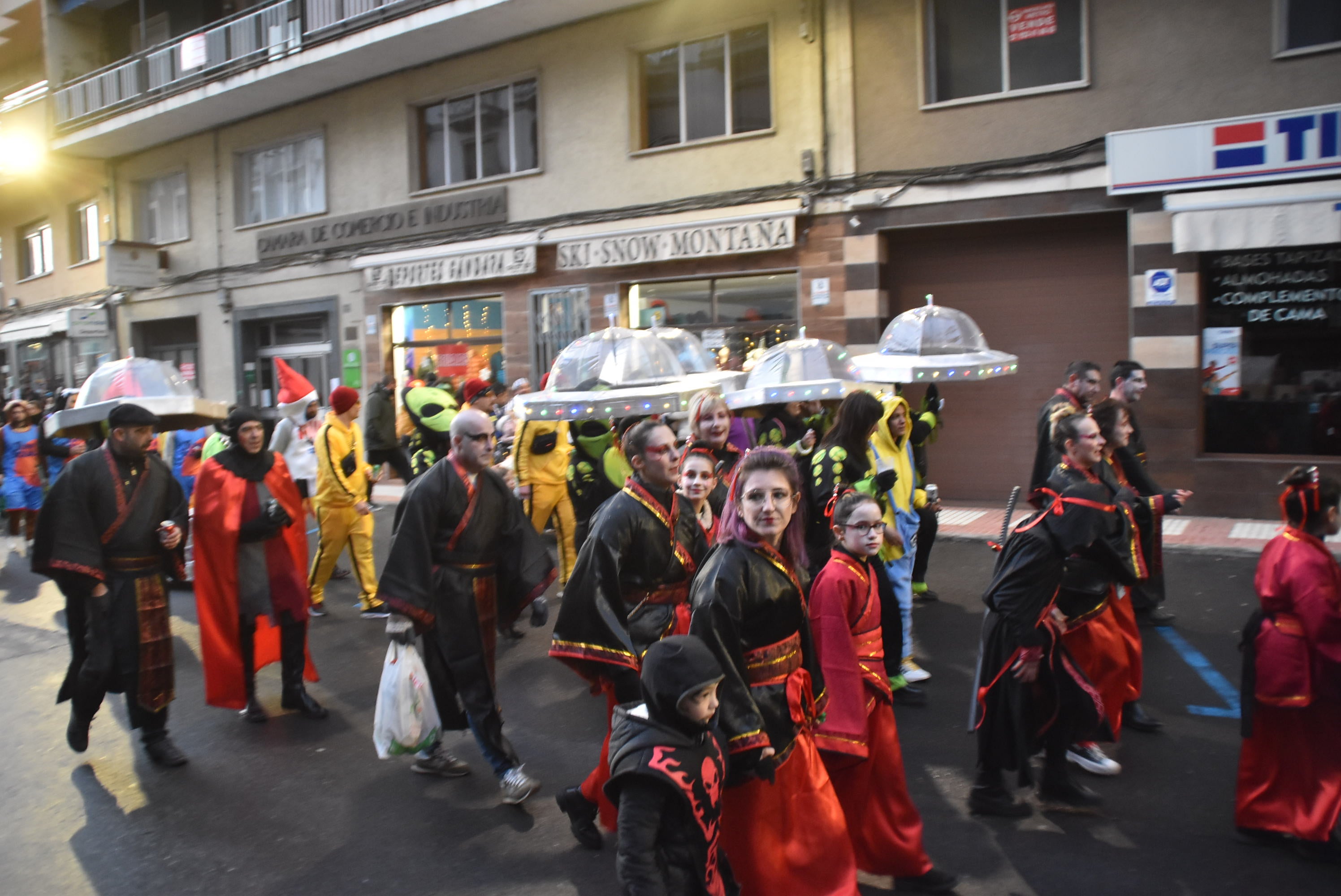 Ganas de fiesta y mucha originalidad en el Carnaval de Béjar