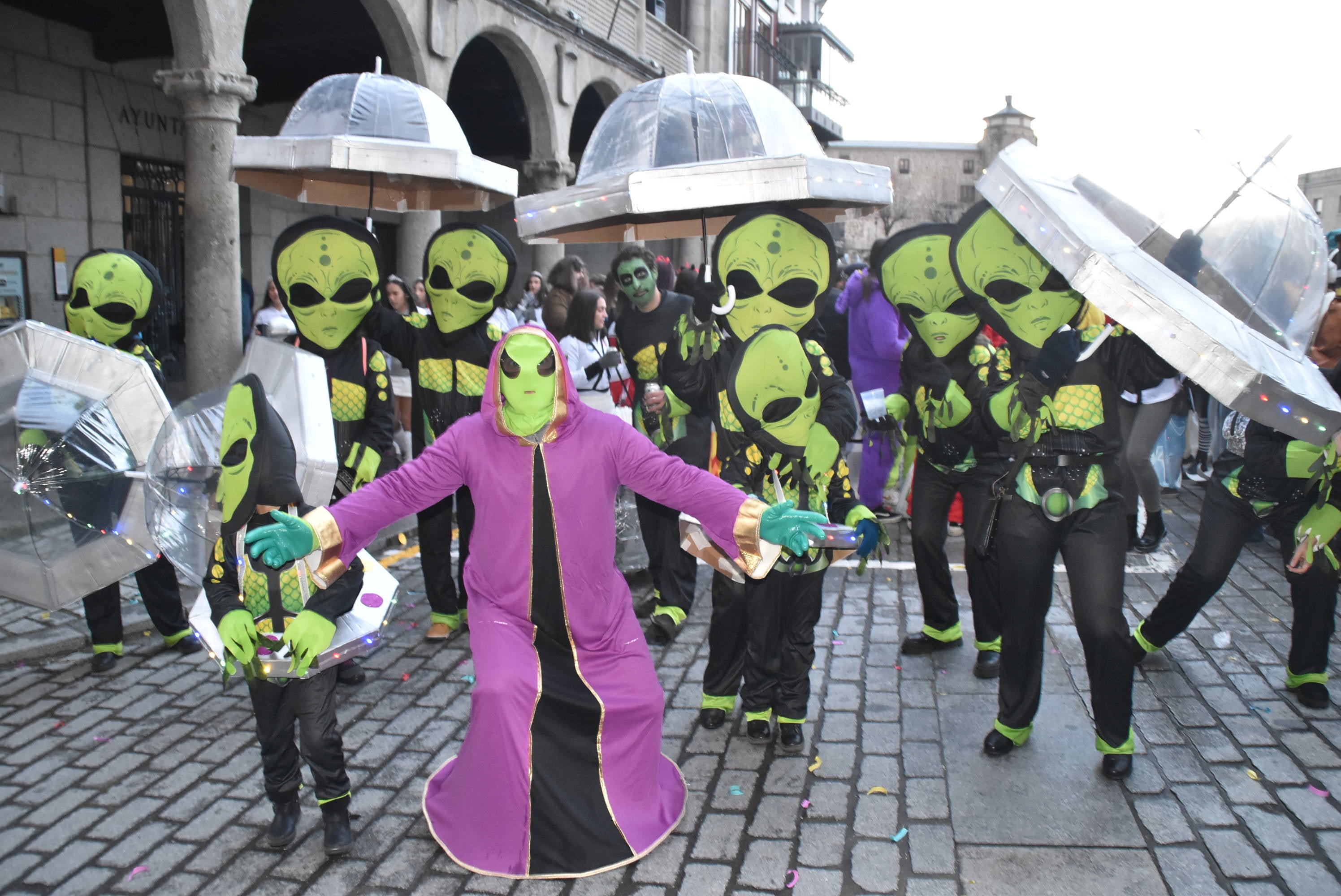 Ganas de fiesta y mucha originalidad en el Carnaval de Béjar