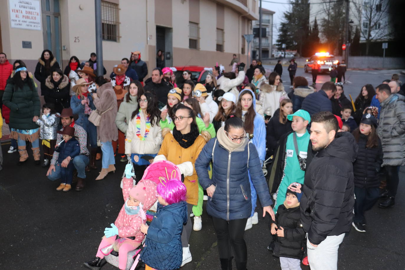 Las calles de Guijuelo se llenan de animación el Domingo de Carnaval