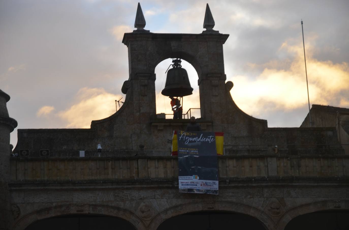 Buen juego del Toro del Aguardiente del Carnaval de Ciudad Rodrigo 2024