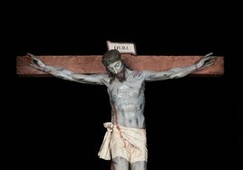 Imagen del Cristo de la Salud que presidirá el vía crucis oficial de la Junta de Semana Santa