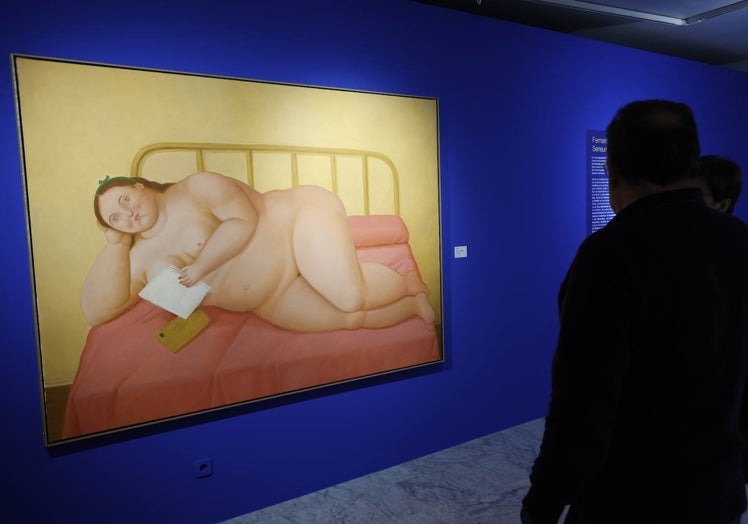 Fernando Botero siempre le ha rendido culto a la desnudez femenina en sus obras.