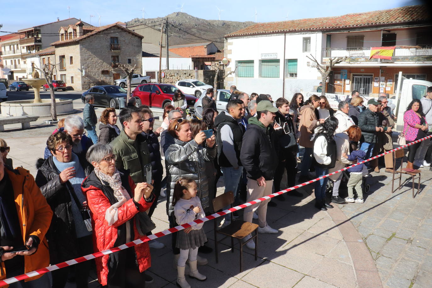 Vicente del Bosque, matancero de honor de la tercera matanza típica de Sorihuela