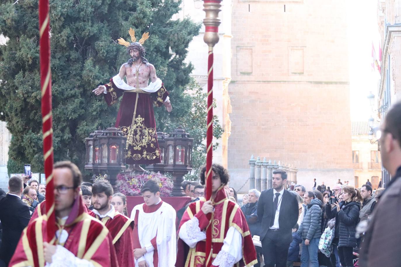 La solemnidad de Jesús Despojado recorre las calles salmantinas