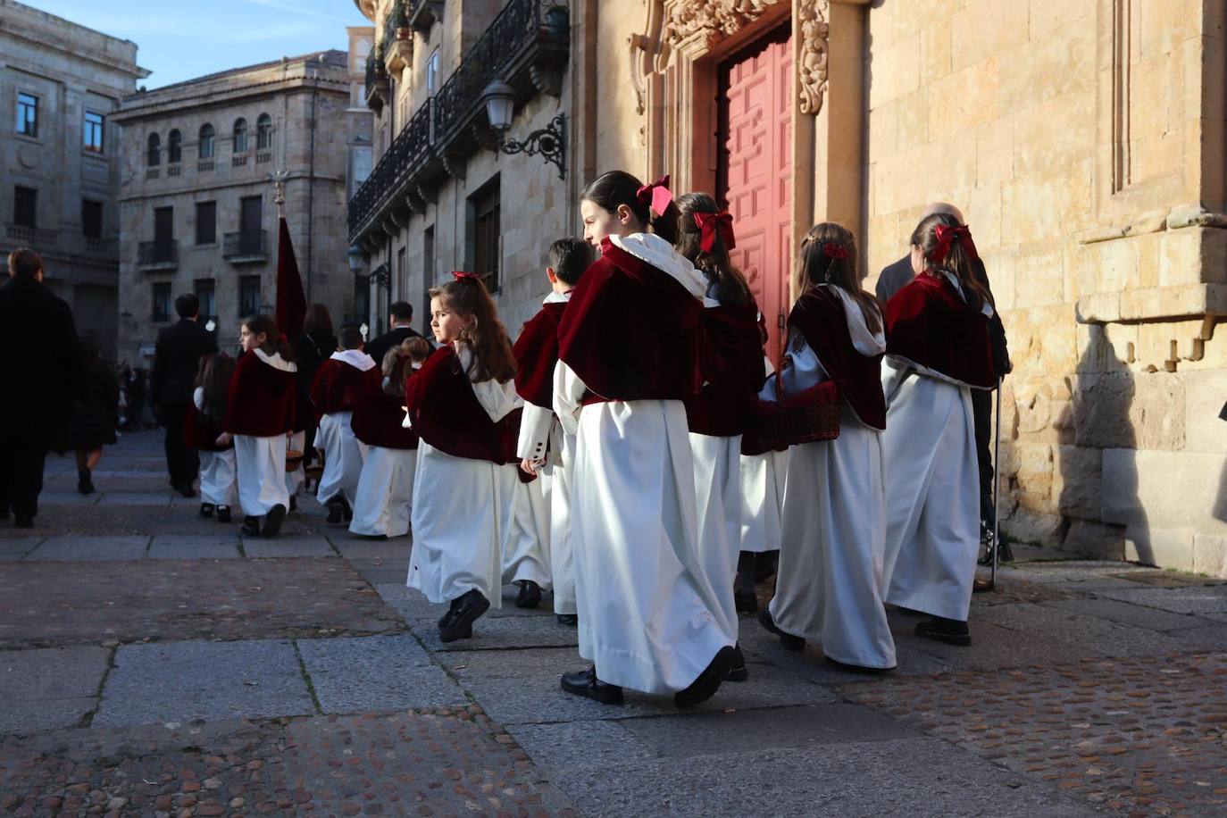 La solemnidad de Jesús Despojado recorre las calles salmantinas