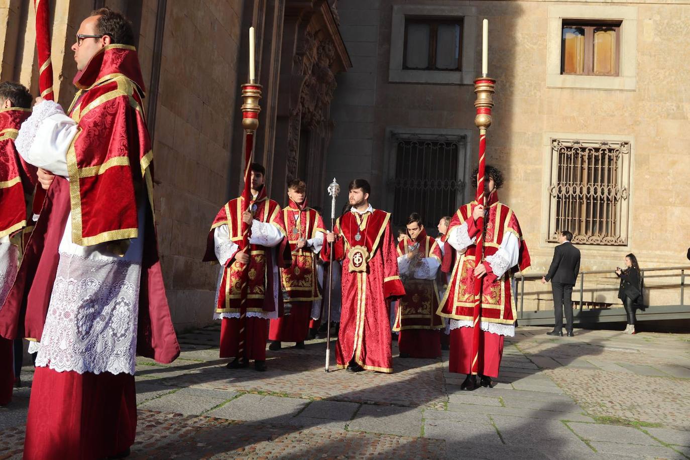 La solemnidad de Jesús Despojado recorre las calles salmantinas