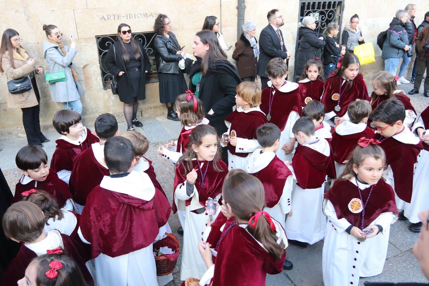 La solemnidad de Jesús Despojado recorre las calles salmantinas