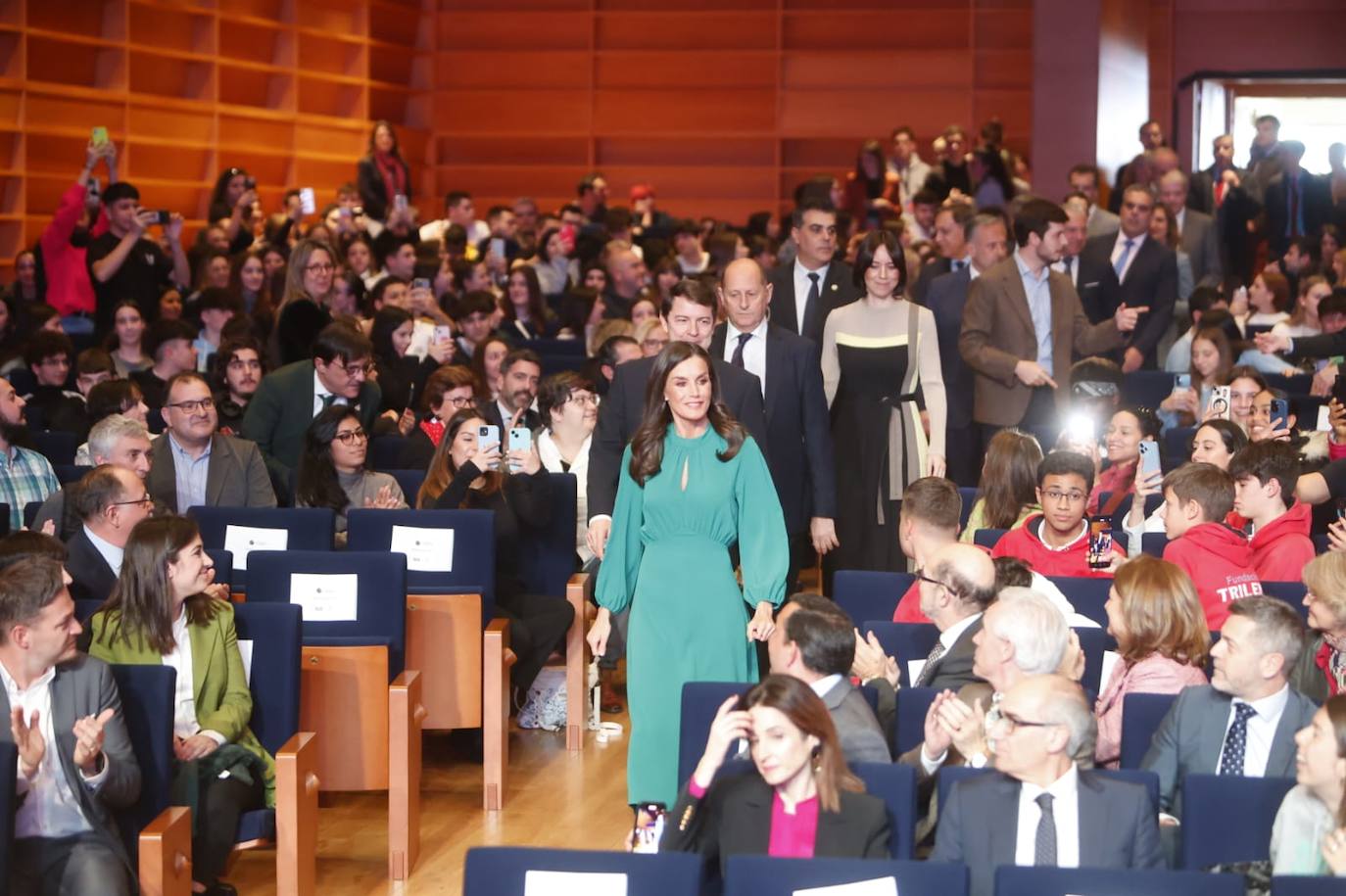 En imágenes: la Reina Letizia visita Salamanca