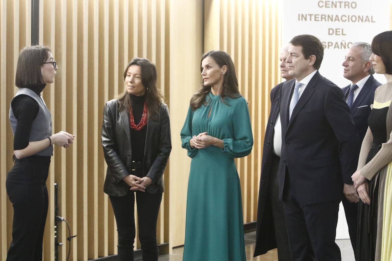 En imágenes: la Reina Letizia visita Salamanca