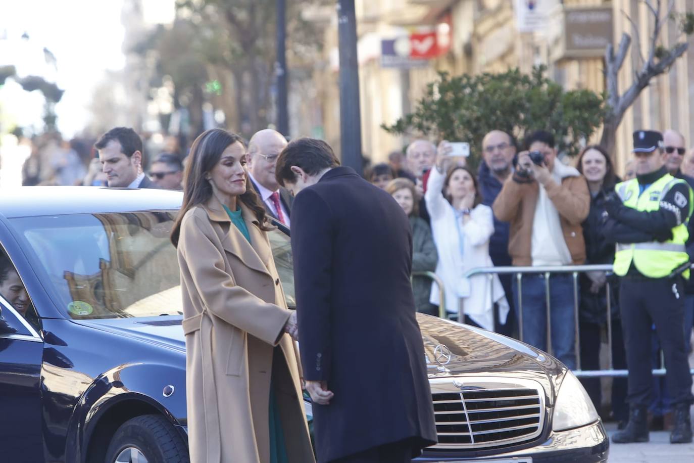 En imágenes: la Reina Letizia visita Salamanca