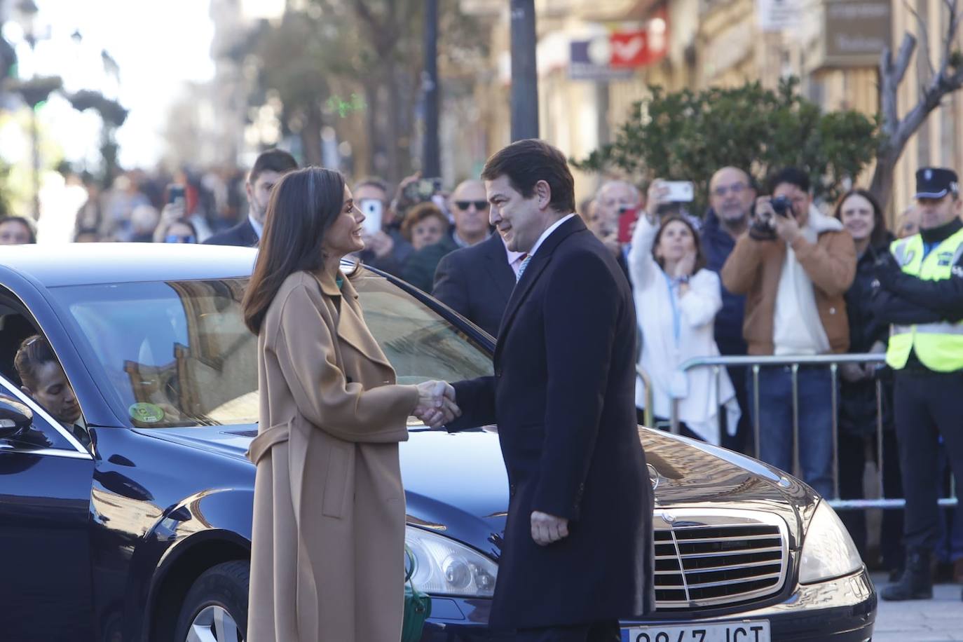 En imágenes: la Reina Letizia visita Salamanca