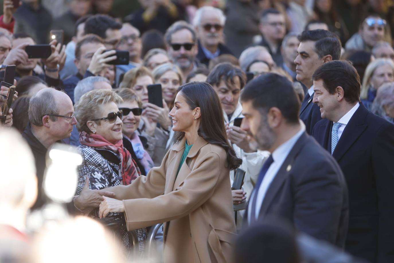 En imágenes: la Reina Letizia visita Salamanca