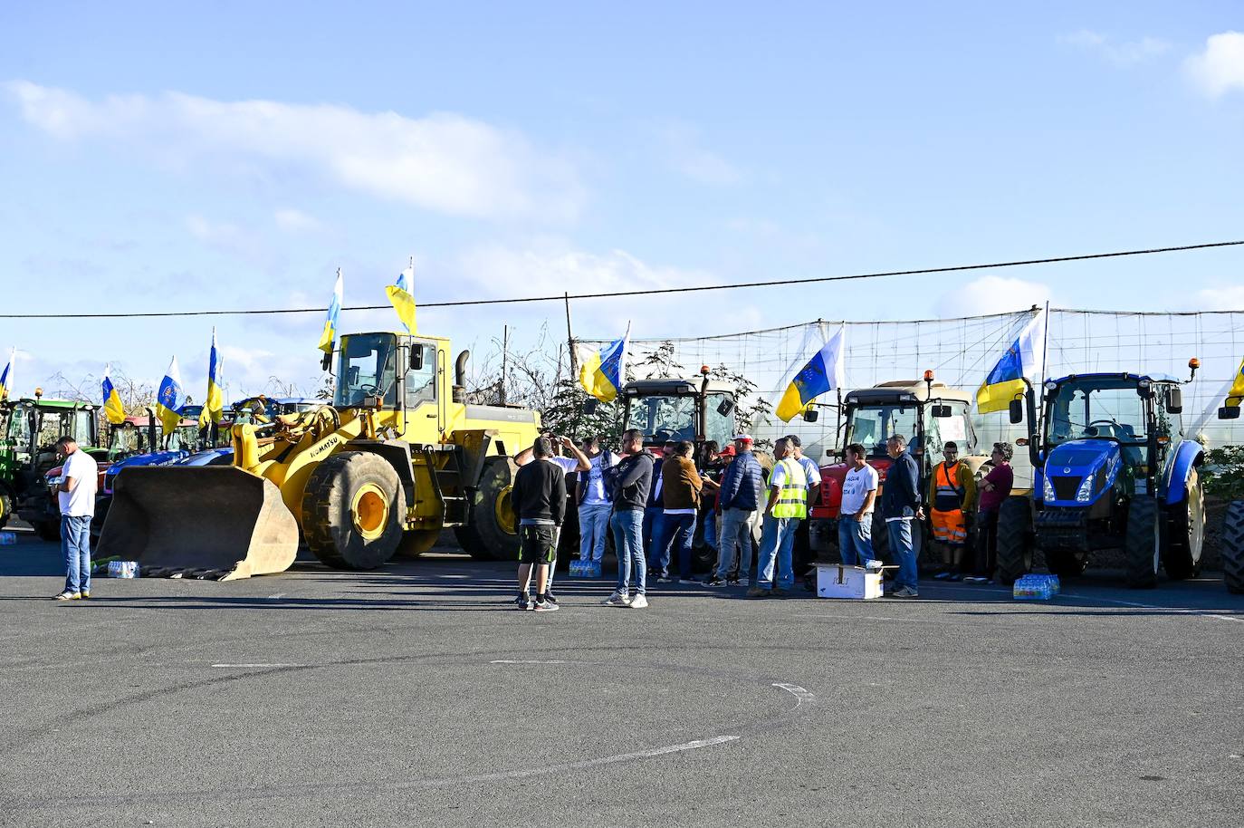 Las protestas del campo en Madrid, en imágenes