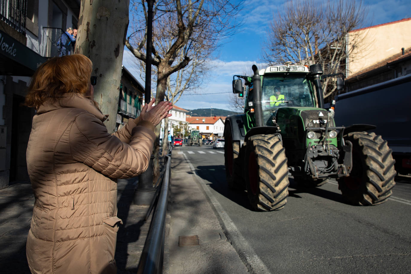 Las protestas del campo en Madrid, en imágenes