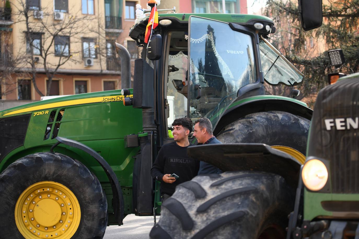 Las protestas del campo en Madrid, en imágenes