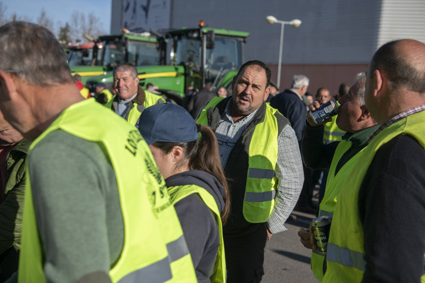 Las protestas del campo en Madrid, en imágenes