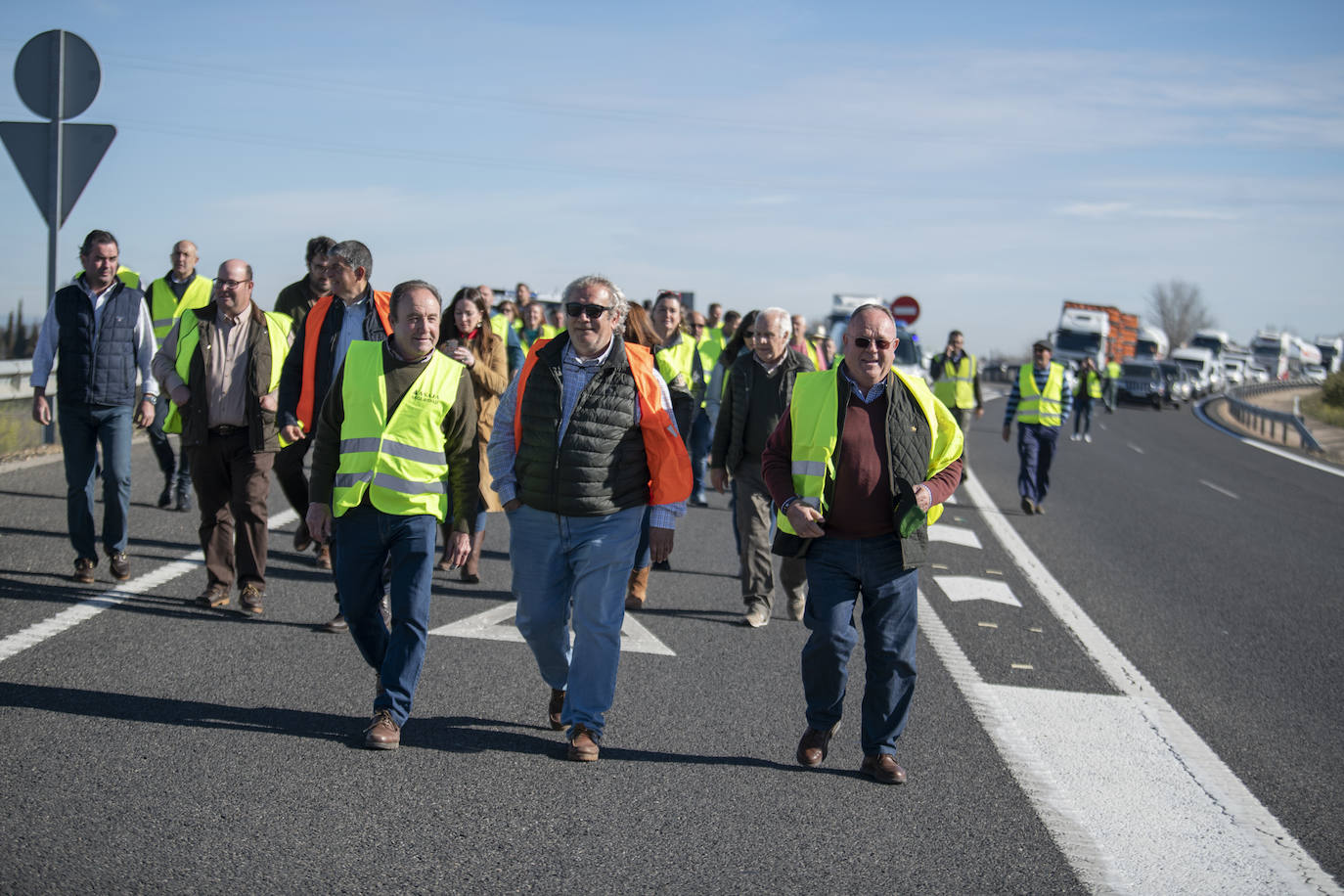 Las protestas del campo en Madrid, en imágenes