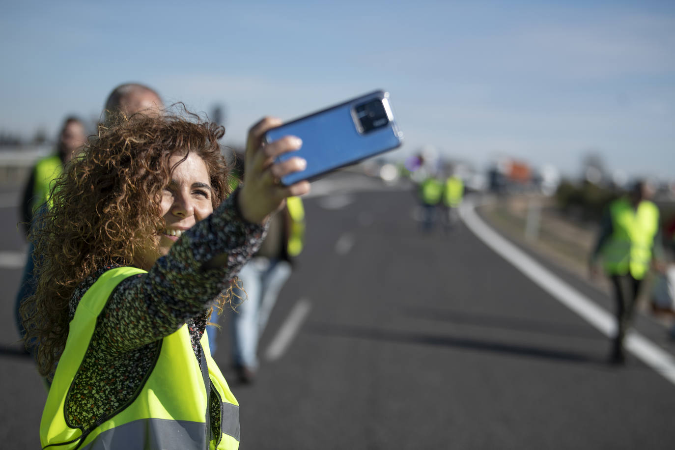 Las protestas del campo en Madrid, en imágenes